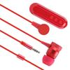 Lavalier Clipon Bluetooth 4.1 Headset Earphone Headphone Stable Transmission Red