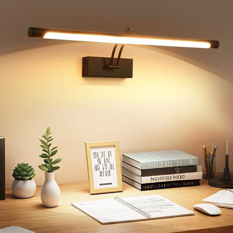 LED Bathroom Mirror Light: Long Strip Wall-Mounted Makeup and Picture Light