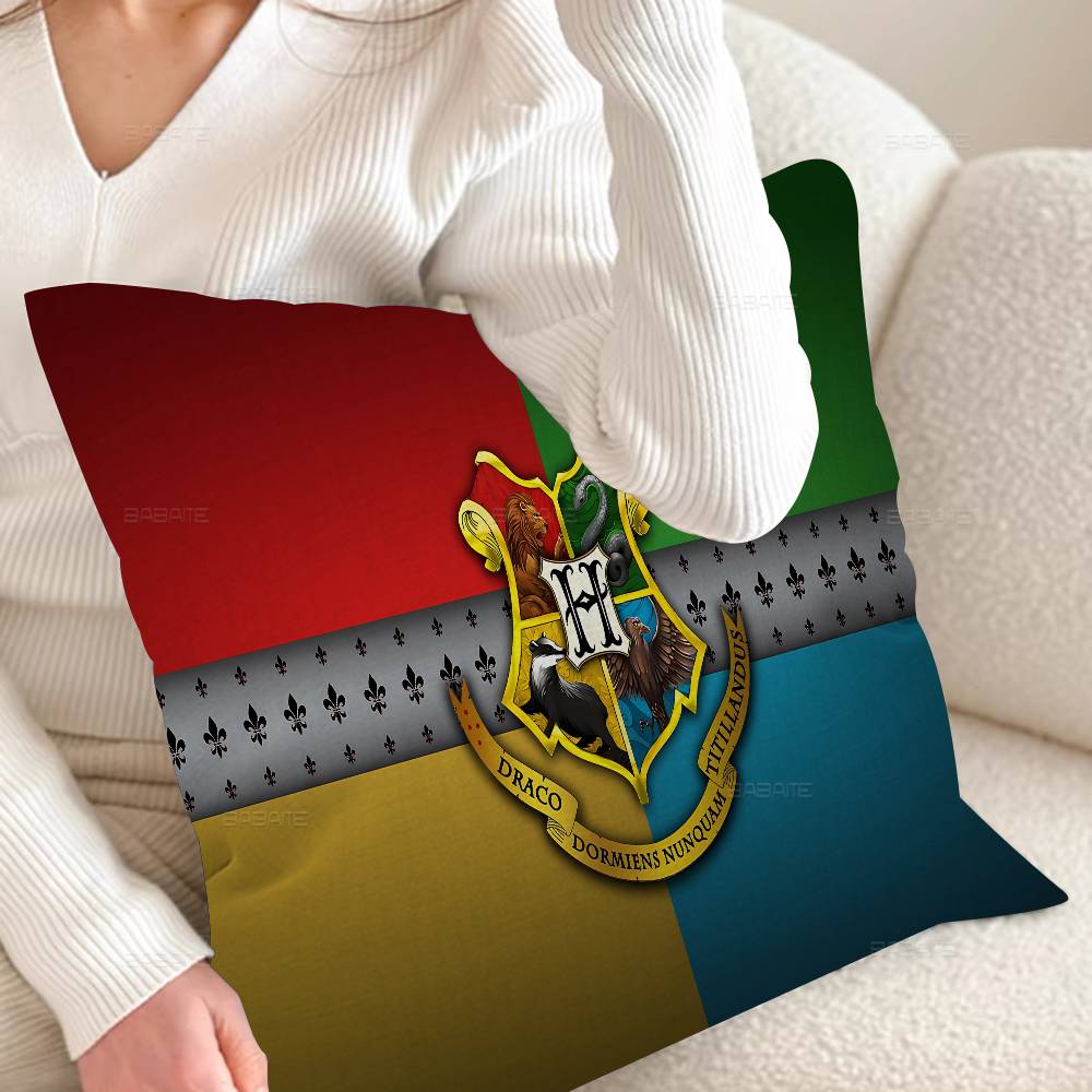 Movie Harrys P-Potter Personalized Pillow Dust Cover Bedroom Kids Party Decoration Pillowcase Birthday Children Gift