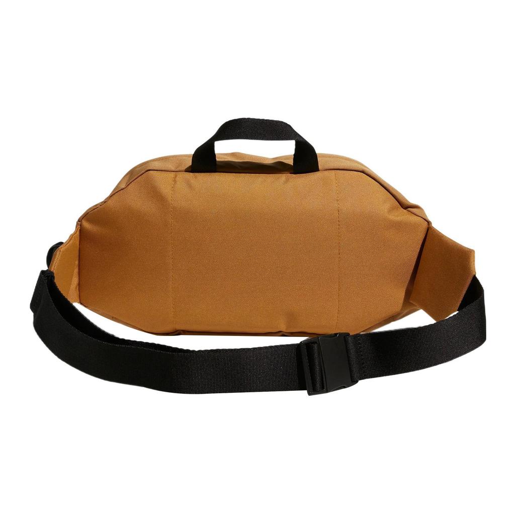 Adidas Silver Logo Multi-Pocket Sports Waist Bag Unisex Waist Bag Ginger-Yellow Wheat-Brown HP1501