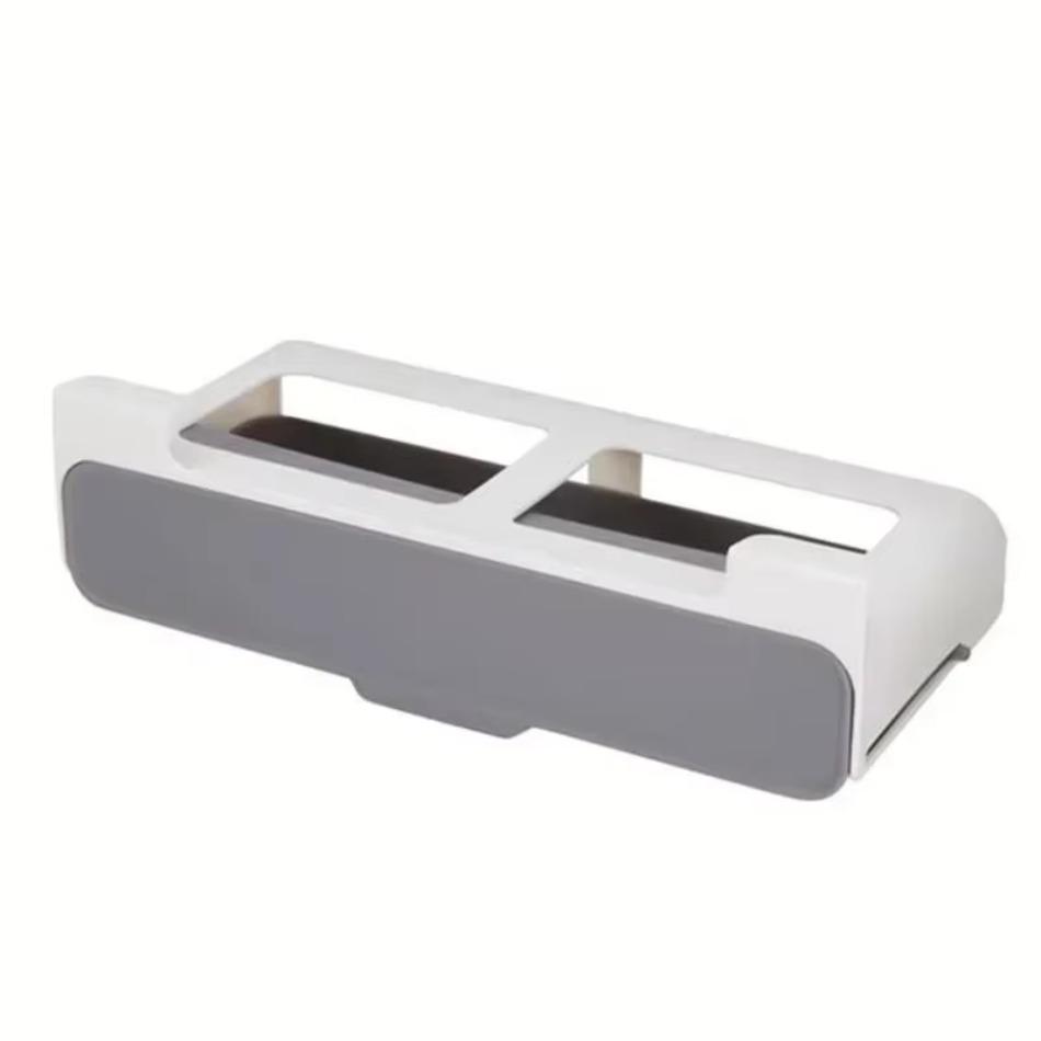 

Kitchen Spice Rack Self-adhesive Wall-mounted Under-shelf Seasoning Bottle Storage Rack Spice Organizer Storage Holders & Racks