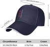 Cappellino da Baseball Unisex Regolabile con Kanji Giapponesi Bushido Samurai per Adulti Unisex Donna