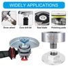 Professional 2 Piece Angles Grinder Shafts Adapter Includes Locking Nut Pressure Plate For X Lock Grinder