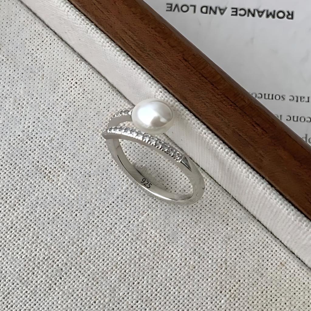 Sam Panda 925 Silver Unique Ring For Women Jewelry Finger Adjustable Vintage Black Heart Ring For Party Birthday Gift