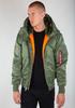 Alpha Industries MA-1 Hooded (158104) Winter Jacket Sage Green (158104-01)