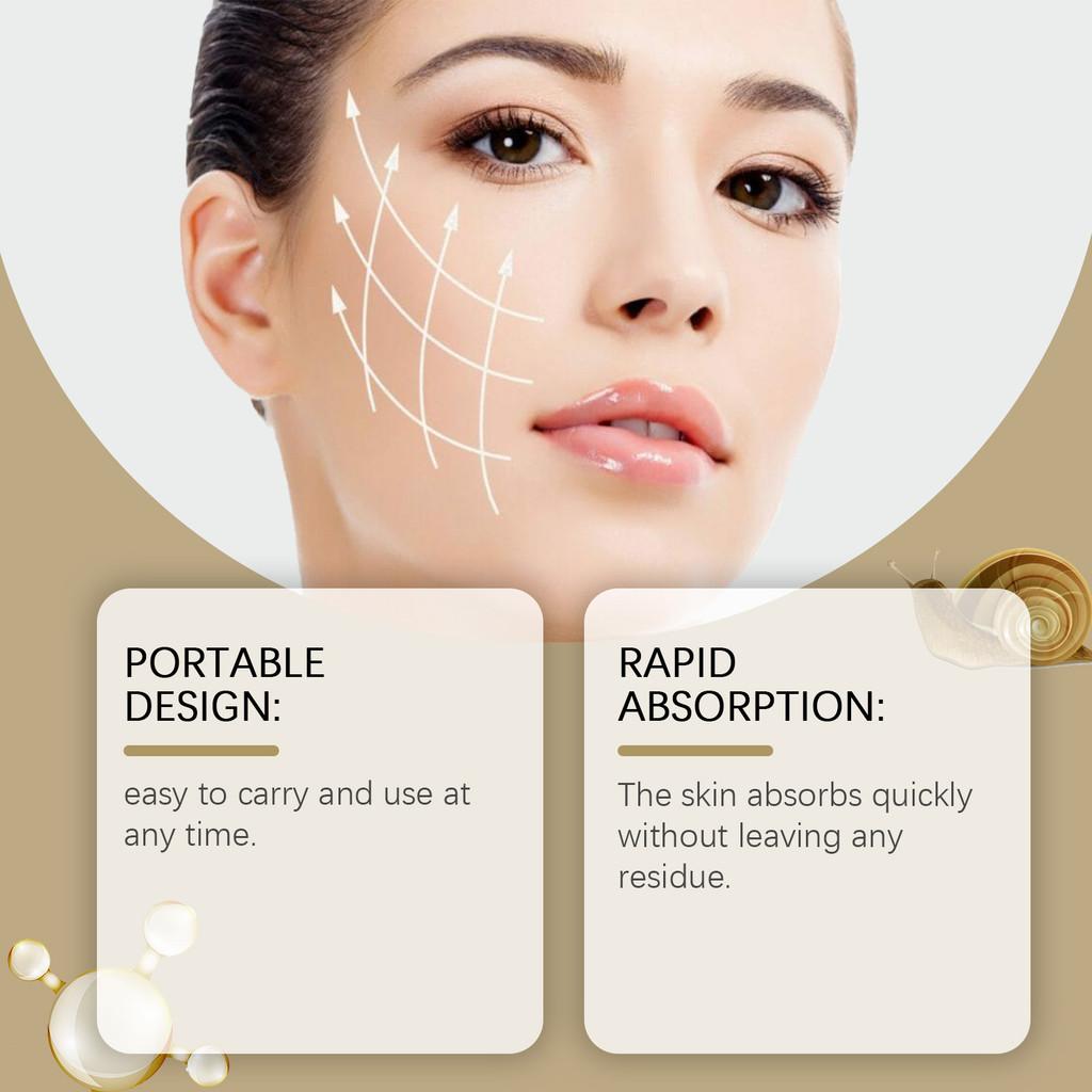 Hoygi Snail Firming Skincare Serum Capsules With Nourishing Natural Elasticity For Face