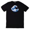 T-Shirt Kanagawa Wave Japan MotifWill Open In a New Window or Tab