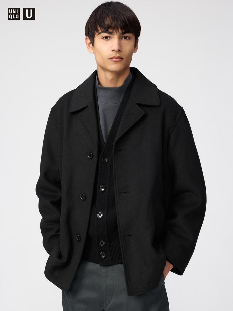 Uniqlo Wool Blend Short Coat