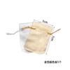 5-10Pcs Silver/Gold Foil Cloth Drawstring Bags Jewelry Gift Bags Candy Beads Bracelet Packing Pouch For Wedding Gift Storage Bag
