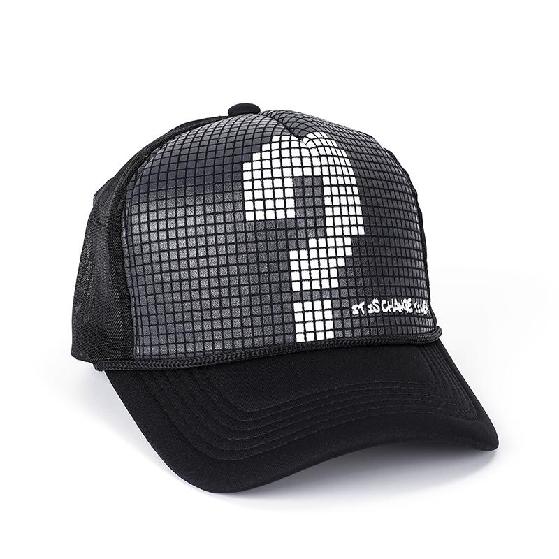 Sommer Unisex Herren Baseballkappen Damen Atmungsaktive Mesh-Netz Snapback Hüte Lässige Trucker-Kappe Verstellbar Adjustable gray
