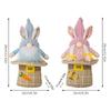 1pair Colorful Easter Rabbit Gnomes Figurine Unique Style for Festive Celebrations Spring Celebrations Home Indoor Decor