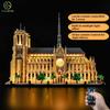 Kyglaring LED Light Kit Suitable for Lego Notre Dame De Paris 21061 Building Blocks Decorative Lamp Not Include Lego Building