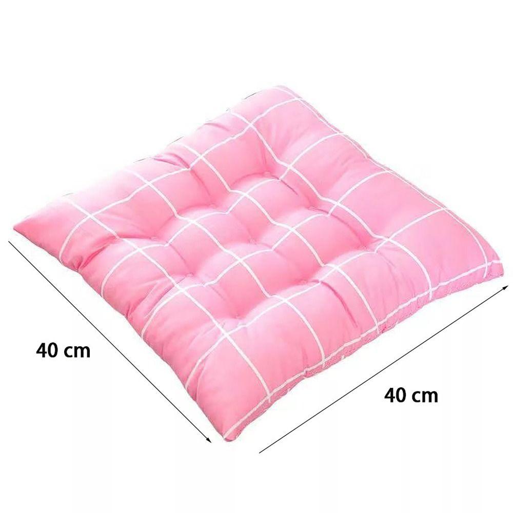 40*40 CM Dining Chair Seat Cushion Printed Back Cushion Ground Mat  Student Office Canteen