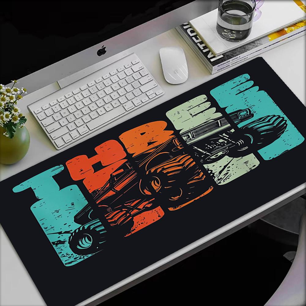 Tappetino Mouse Tema Camion, Base in Gomma Antiscivolo, Multifunzionale per Ufficio e Casa, Perfetto per la Personalizzazione dello Spazio di Lavoro.