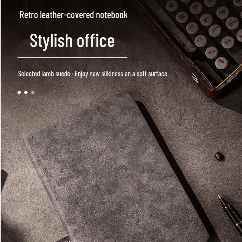 Deli A5 Business Leather Notebook