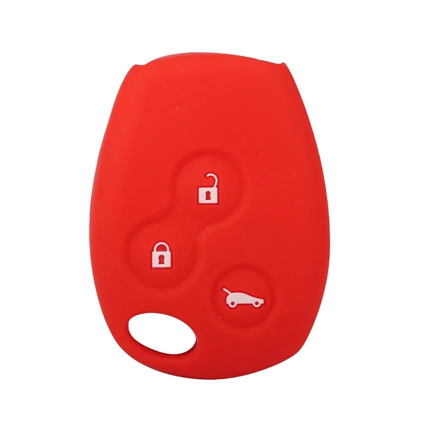 Cocolockey For Renault Trafic Vivaro Primastar Opel Movano Kangoo Logan 2 Clio 3 Buttons Silicone Keys Fob Car Key Cover Case