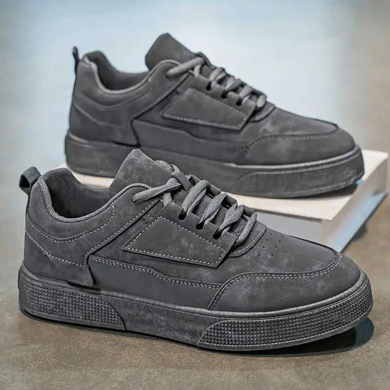 Fashion Round Toe Zimni Famous Brand Shoes Casual Skor Man Sneakers Offers Sports Training Deals Shuse Hospitality Top Sale