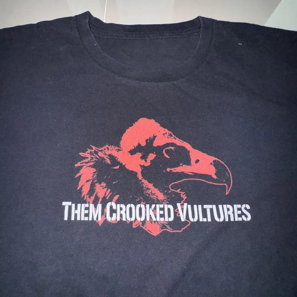 Them Crooked Vultures Gift For Friends Black T-Shirt Cotton RD161 Unisex T-Shirt XXL