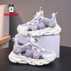 Babudou Girls' Shoes, sneakers2026Summer New Breathable Single Mesh Shoes for Girls Outdoor Children's Casual Shoes