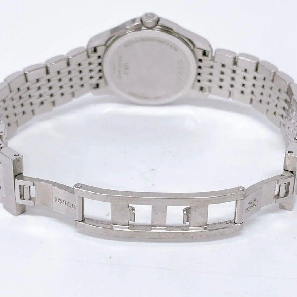 Used GUCCI watch quartz operation Gucci 126.5 ladies