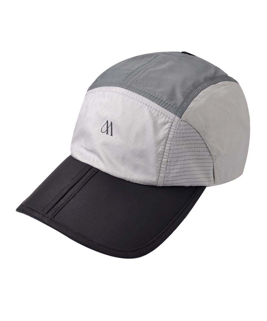 Meleusibaendeu Kaven Sunglasses Holder Running Folder Cap Gray