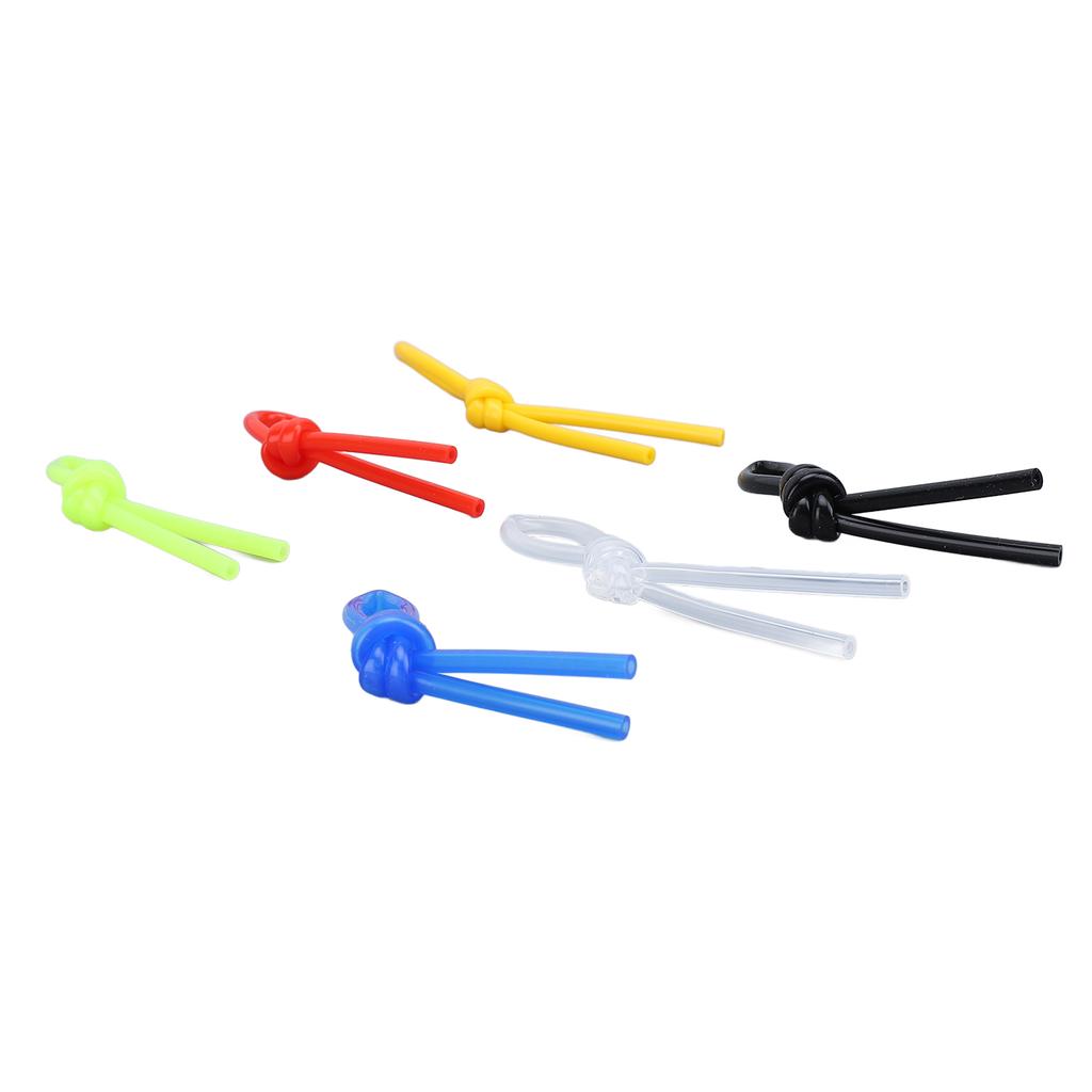 100pcs Tennis Racket Vibration Dampener Knot Silicone Good Elasticity Shock Absorbing Knot for Tennis Competition