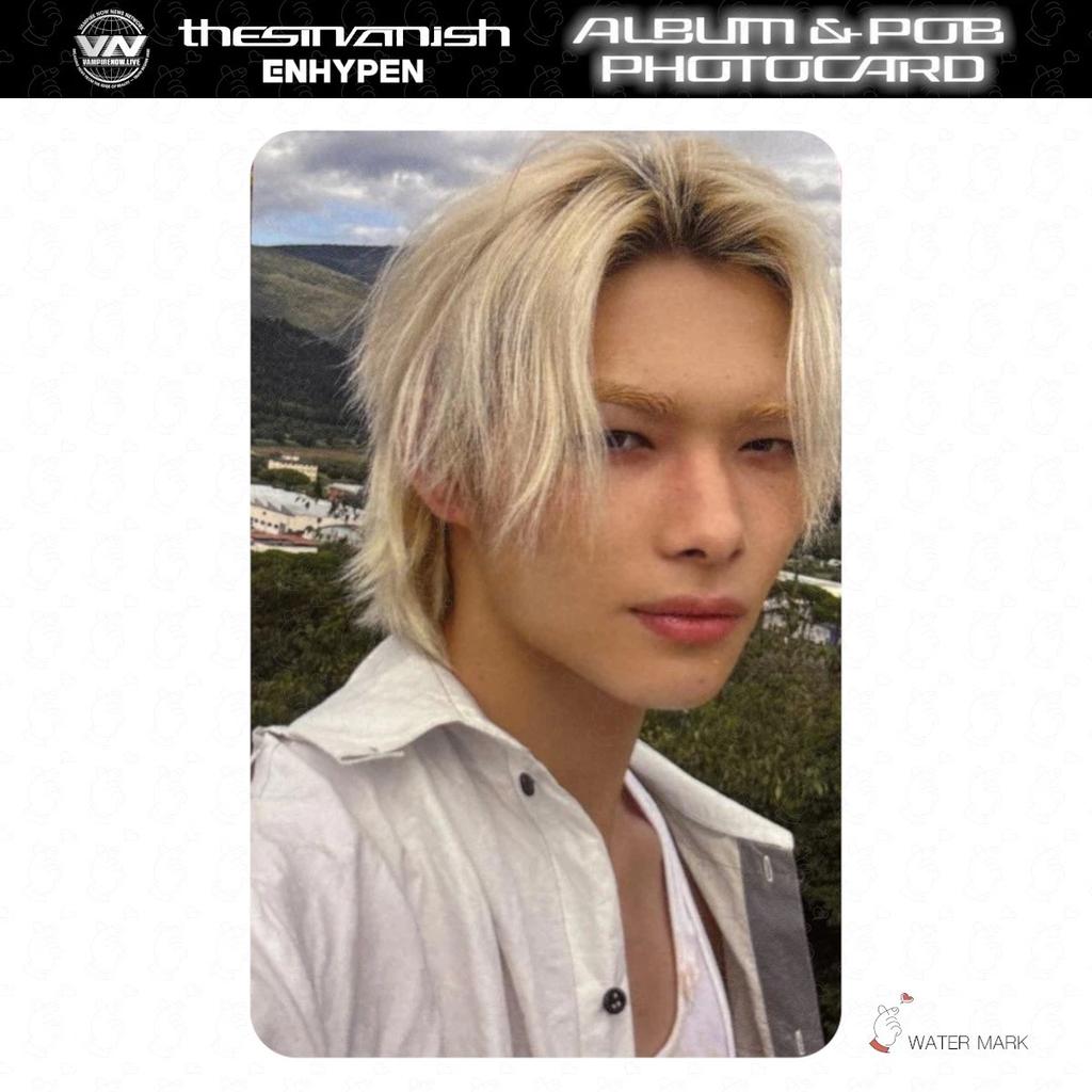VORBESTELLUNG ENHYPEN THE SIN VANISH ALBUM Fotokarte Japan POB Glücksziehung OFFIZIELL FORBIDDEN AFTERLIGHT STORM FUGITIVES