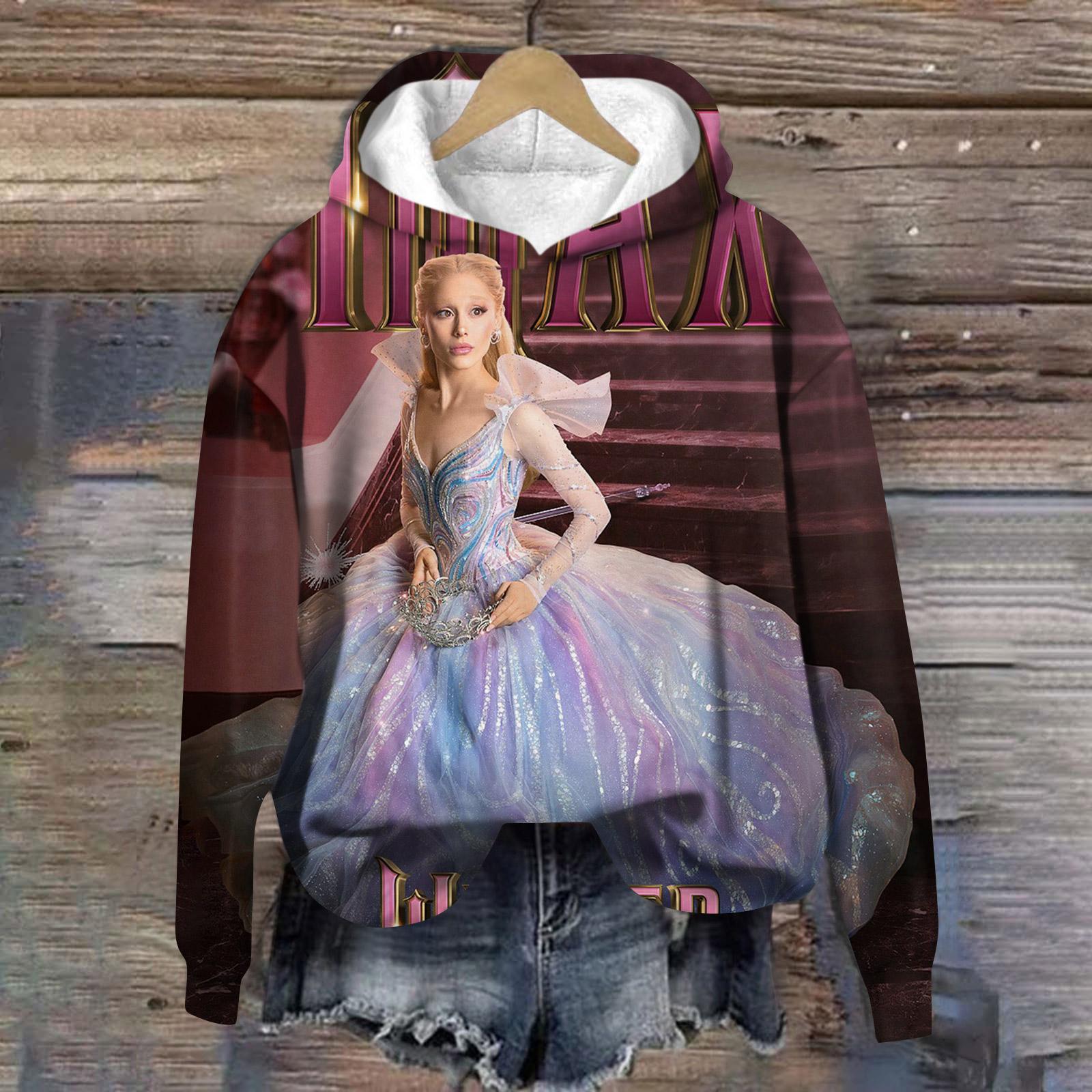 

Women s Casual Fashion Wine Turkey Family Thanksgiving Print Long Sleeve O-Neck Pullover Hoodies S