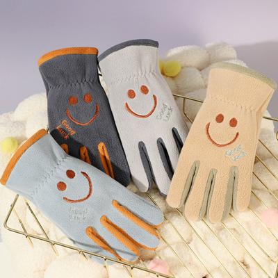 Kinder Skihandschuhe Winter Winddicht Thermische Schneehandschuhe Cartoon Fleece Warme Fäustlinge für Jungen