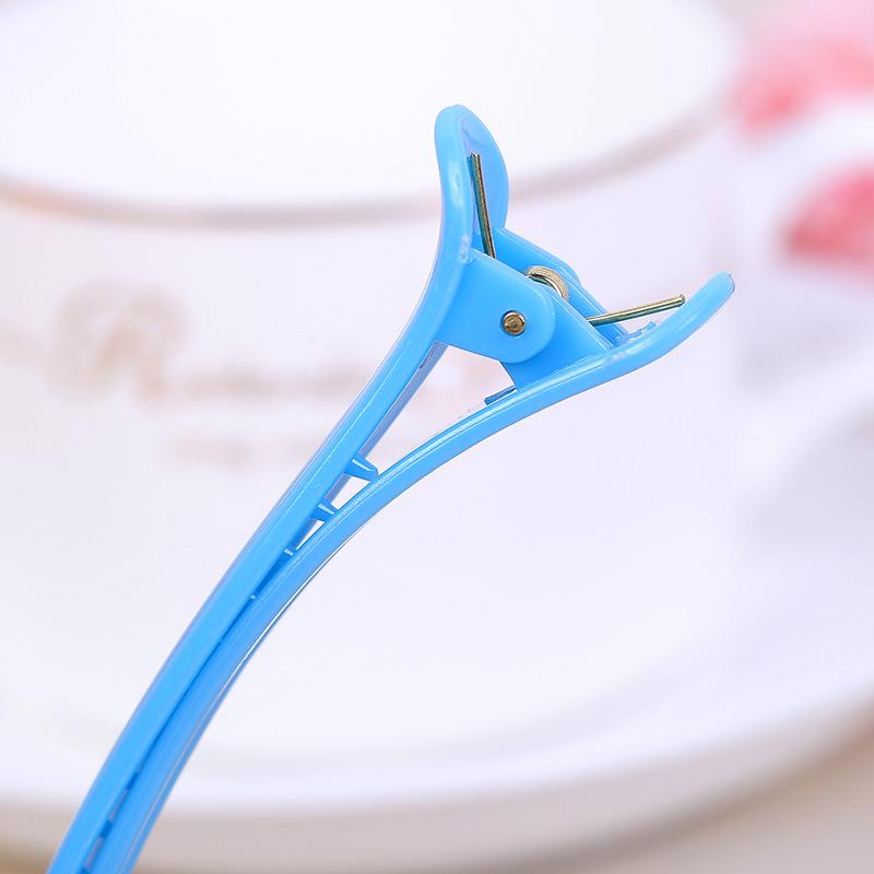 20Pcs Candy Colors Duckbill Clip Professional Hairdressing Salon Hairpins Plastic Diy Hair Care Hair Clamps Styling Tools