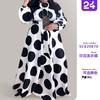 Neues Damenkleid Afrikanischer Damenprint Größe Polka Dot Große Größe Kleid 8