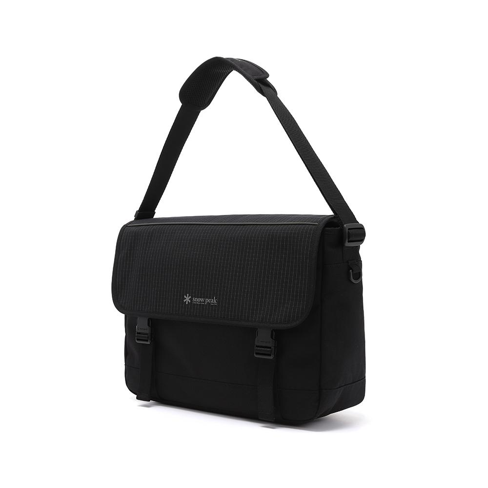 [Snowpeak] Reflector Messenger Bag Black (S25SUTCB08)