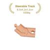 All Kinds of Wooden Track Accessories Beech Wood Railway Toys Fit For Brand Wooden Train Tracks Education Toys For Children