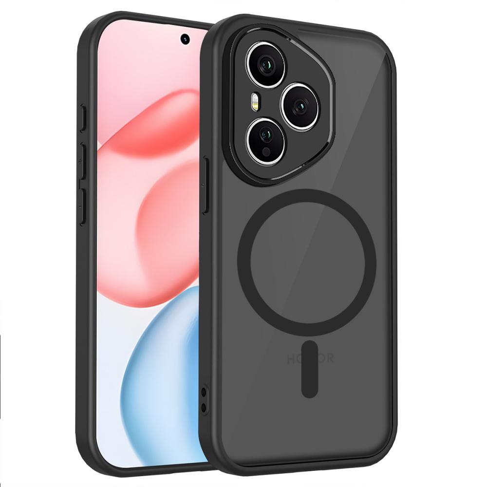 

Frosted Clear Magnetic Wireless Charge Phone Case For Honor 400 400Pro X60 X9C X7 X6 C 400Lite 200 For Magsafe Full Bumper Cover HONOR 400