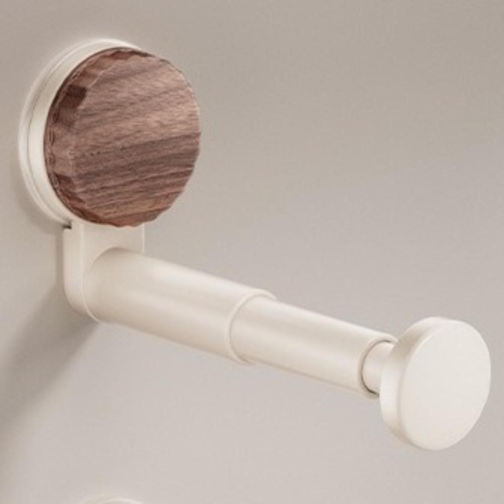 Retractable Hanger Storage Rack Suction Cup Wall Hanging Storage  Bathroom белый