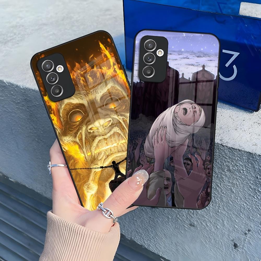 Attack On Titan Phone Case for Samsung Galaxy S26 S25 S24 S30 S21 S23 S20 S22 Fe Pro Edge Ultra Plus glass Cover