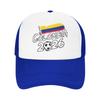 Colombia Soccer Game Fan Colombian Flag Sun Hats Casual Unisex Mesh Trucker Hat Adjustable Gym Baseball Cap Birthday Present
