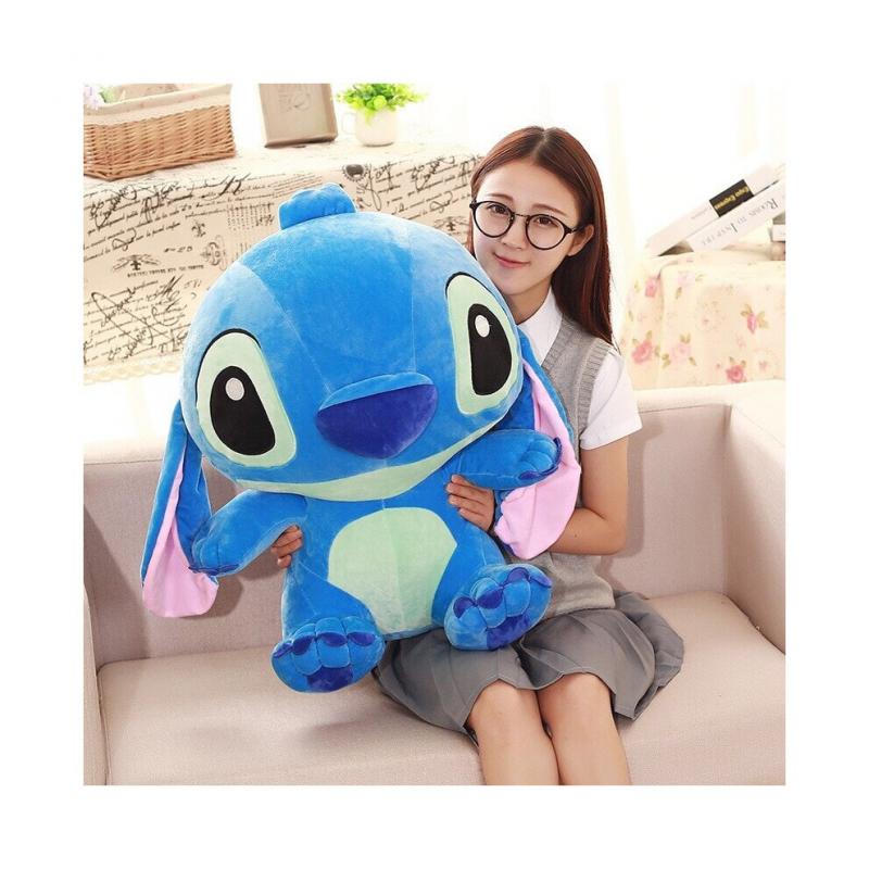 Kawaii Stitch Long Ears Plush Toys Disney Cute Dolls Soft Pillows for Baby Kids Dear Person Gift