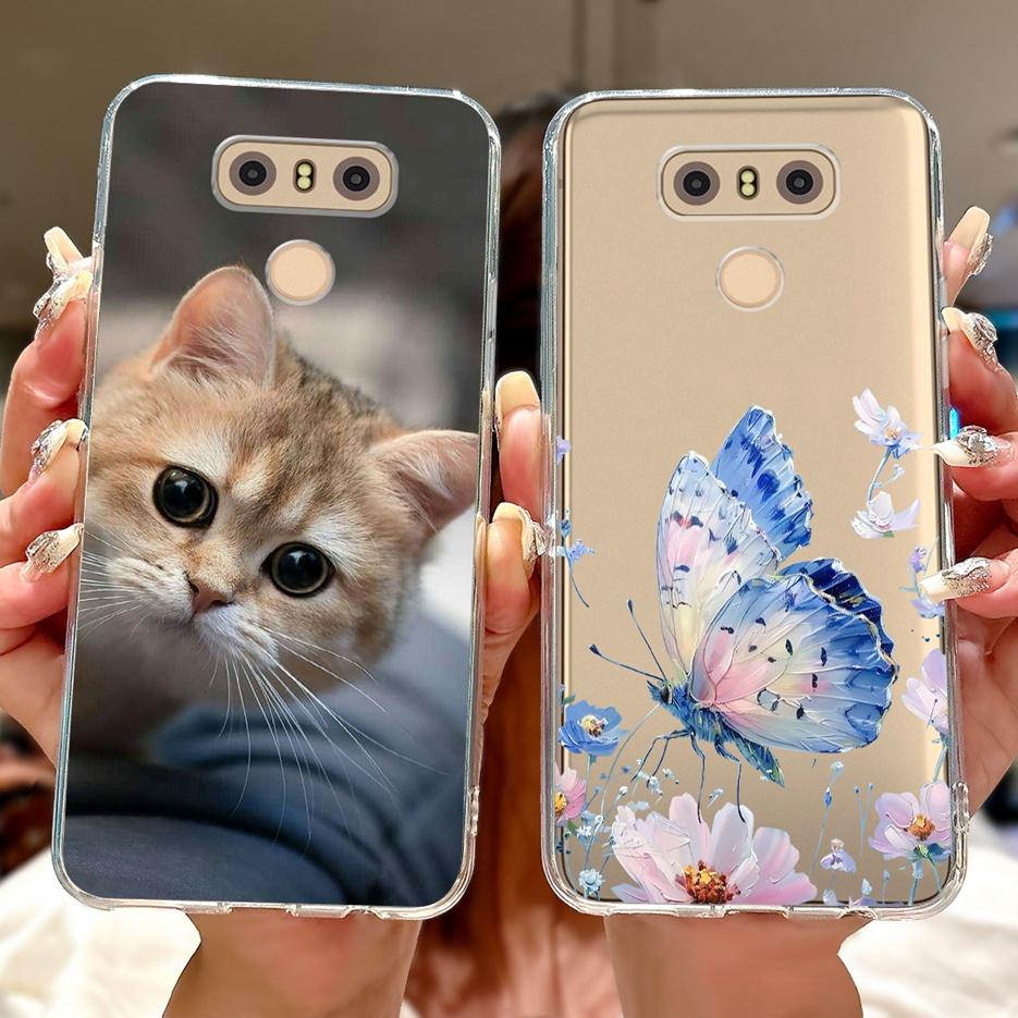 For LG G6 Case LG G6+ H870 H871 H872 H873 H870K Luxury Fashion Painted Cover 5.7'' Soft Silicone Case For LG G6 Plus LGG6 Fundas