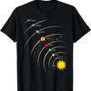 Solar System Shirt Planets & Orbit Educational Astrology Tee T-Shirt