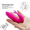 Vibrador para berços de dedo, massageador de ponto G, brinquedos sexuais femininos de silicone