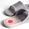 Summer Man's Foot Massage Slippers Women's Soft Sole Non Slip Light Sole of The Foot Particle Thorny Home Slippers Bathroom Slippes