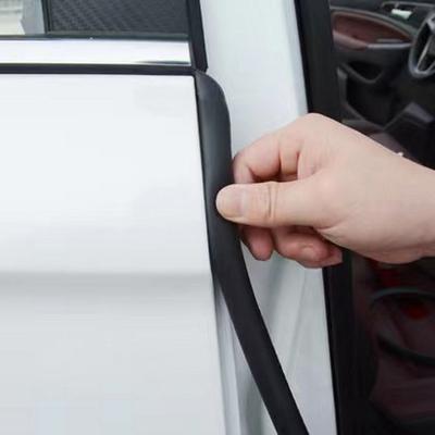 1 Paar Autotürdichtungsstreifen Schlitz B-Säule Gummistreifen Autotürspalt Schalldämmstreifen Antikollisionsstreifen Autoteile
