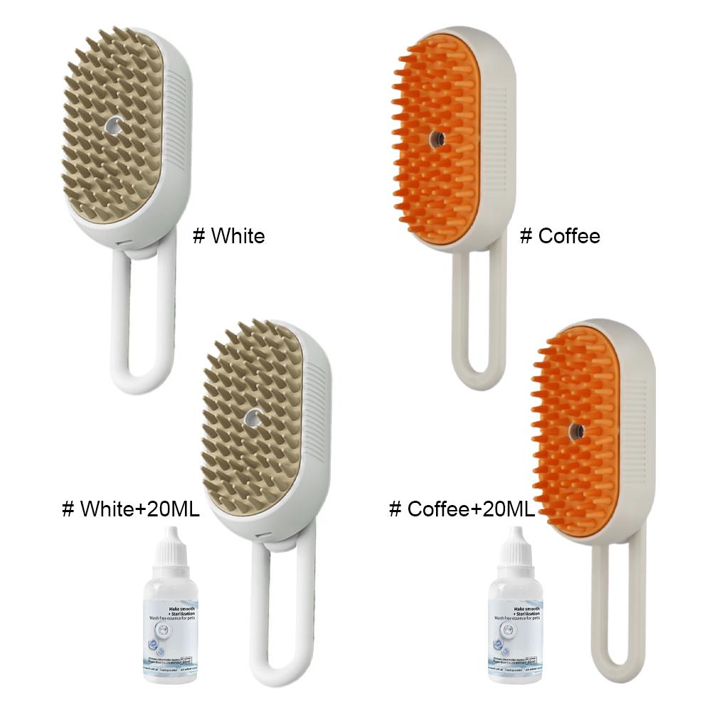 3 in 1 New Electric Spray Cat Dog Hair Brushes Cat Dog Steam Brush Massage Pet Grooming Comb Hair Removal Combs Cat Dog Comb