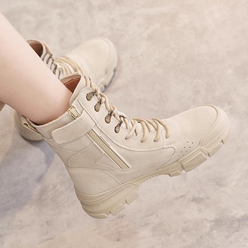 

Холщовые ботинки Мартин женские новые летние тонкие походные уличные ботинки для хайкинга, ботинки-дезерты, высокие короткие ботинки 40