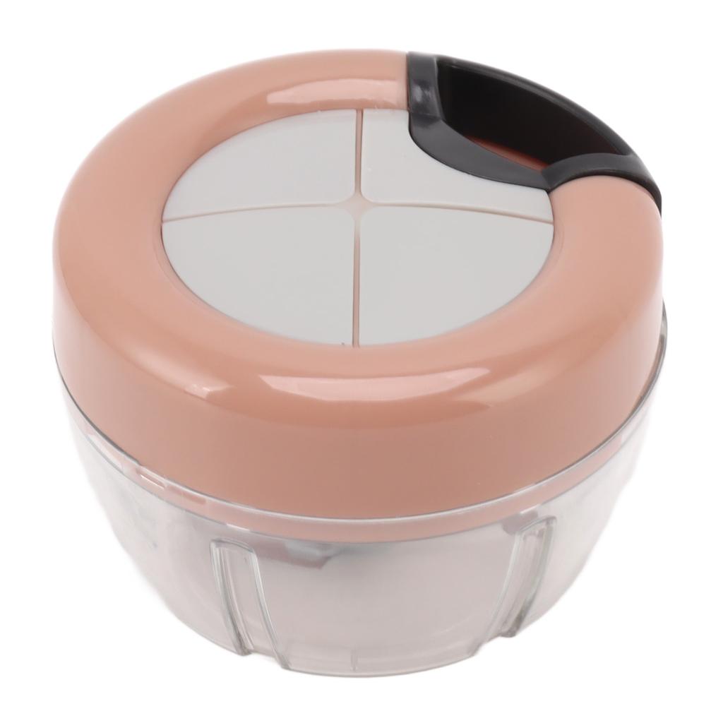 Ręczny siekacz do żywności Cebula Czosnek Papryka Warzywa Orzech Ręczny 3 Ostrza Maszynka do mielenia do Warzyw Owoców