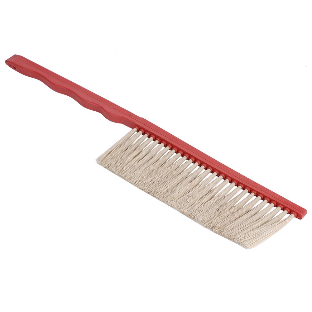 

Single Row Beehive Bee Brush Beekeeping Cleaning Tool with Plastic Handle for Beehive