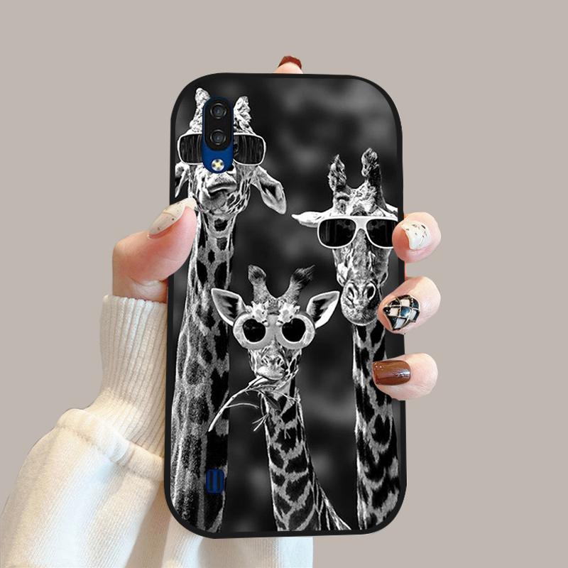 Case For ZTE Blade A51 Lite Cartoon Animal Silicone TPU Soft Phone Coque Cover For ZTE Blade A5 2020 Protective Fundas Bumper