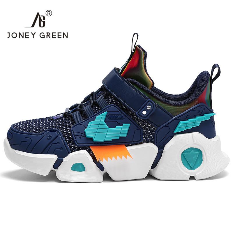 High Quality Spring Children'S Shoes Breathable Sneakers For Boys Fashion Lightweight Soft Bottom Running Shoe Tenis Infantil
