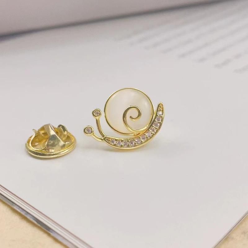 New Alloy Brooch High-end Niche Women's Peony High-end Pin Coat Suit High-end Versatile Brooch